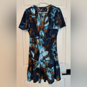 Women’s Spring Dress by Simply Vera Vera Wang XS Floral Chiffon Dress NWT